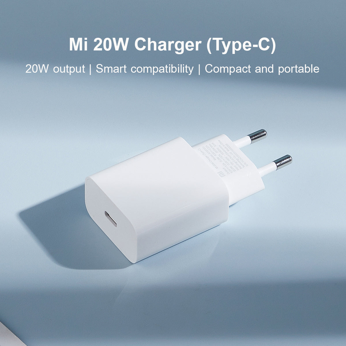 Xiaomi Wall Charger, 20W, 3A, 1 x USB-C, White BHR4927GL