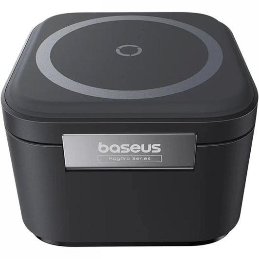 Baseus MagPro 3-in-1 Wireless Charger, 25W, 1 x USB-C, Black P10264100123-01