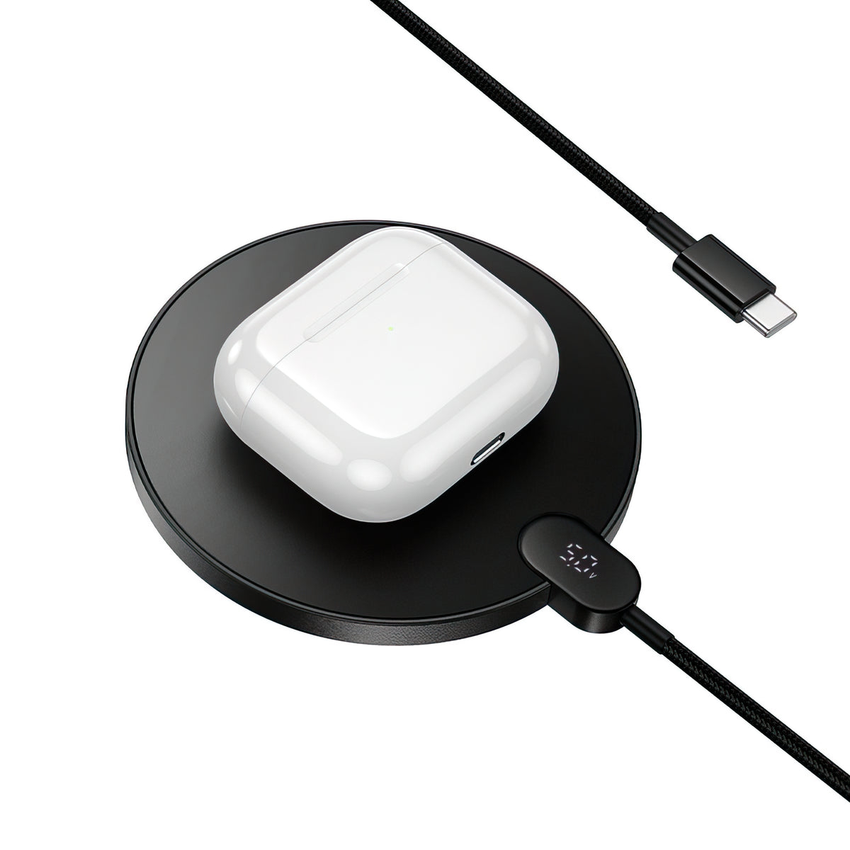 HOCO CW62 Wireless Network Charger, 15W, 1.67A, Black