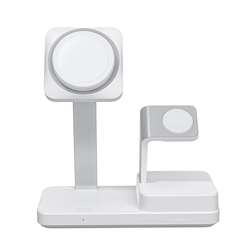 ESR CryoBoost QI 6in1 Charging Station, 100W, 2 x USB-A - 1 x USB-C, White