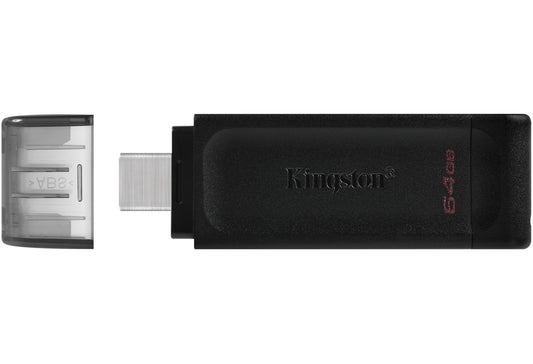 Kingston DT70, 64Gb DT70/64GB USB-C External Memory