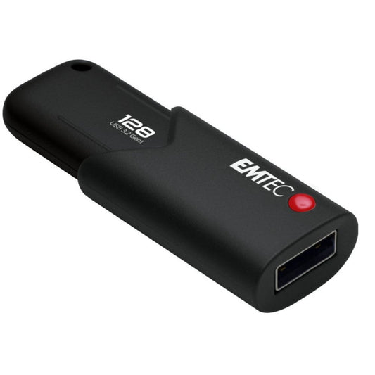 External Memory USB-A 3.2 Emtec B120 Click Secure, 128Gb ECMMD128GB123