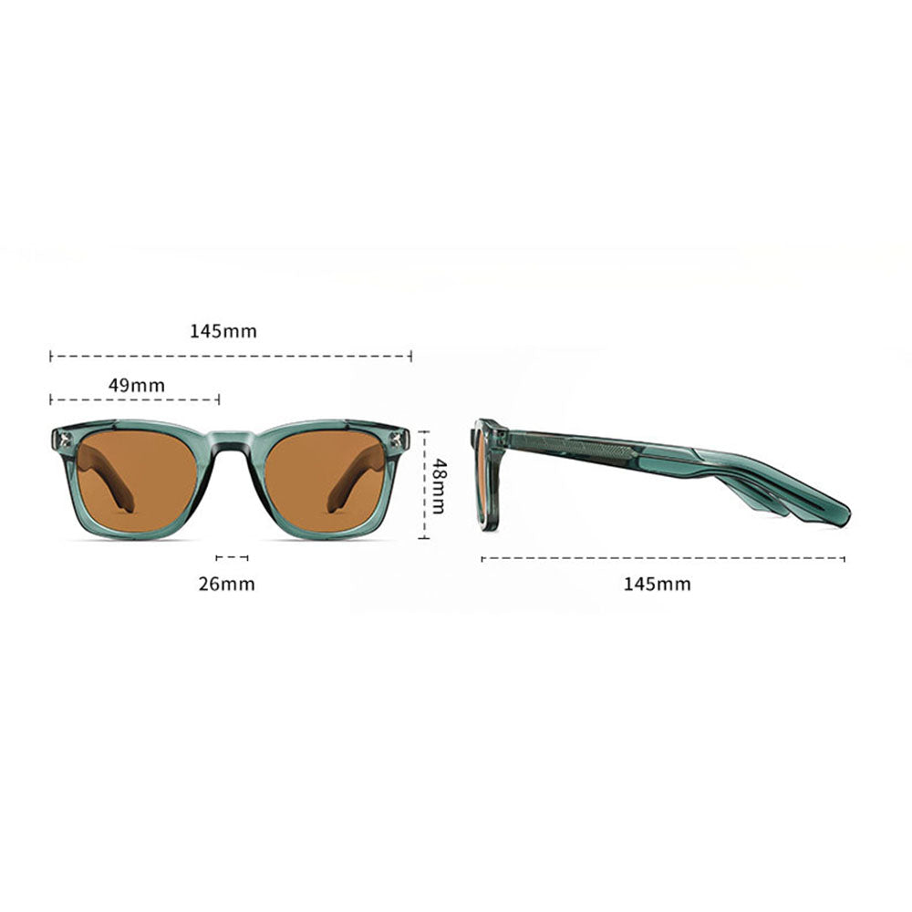 Men's Techsuit 31243 Sunglasses, Polarized, UV Protection, Gray