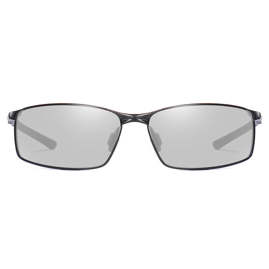 Men's Techsuit 559 Sunglasses, Polarized, UV Protection, Transparent Black