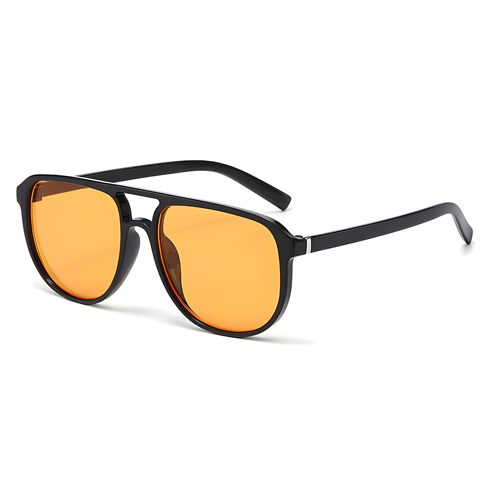 Techsuit Women's Sunglasses 18266, Black Orange