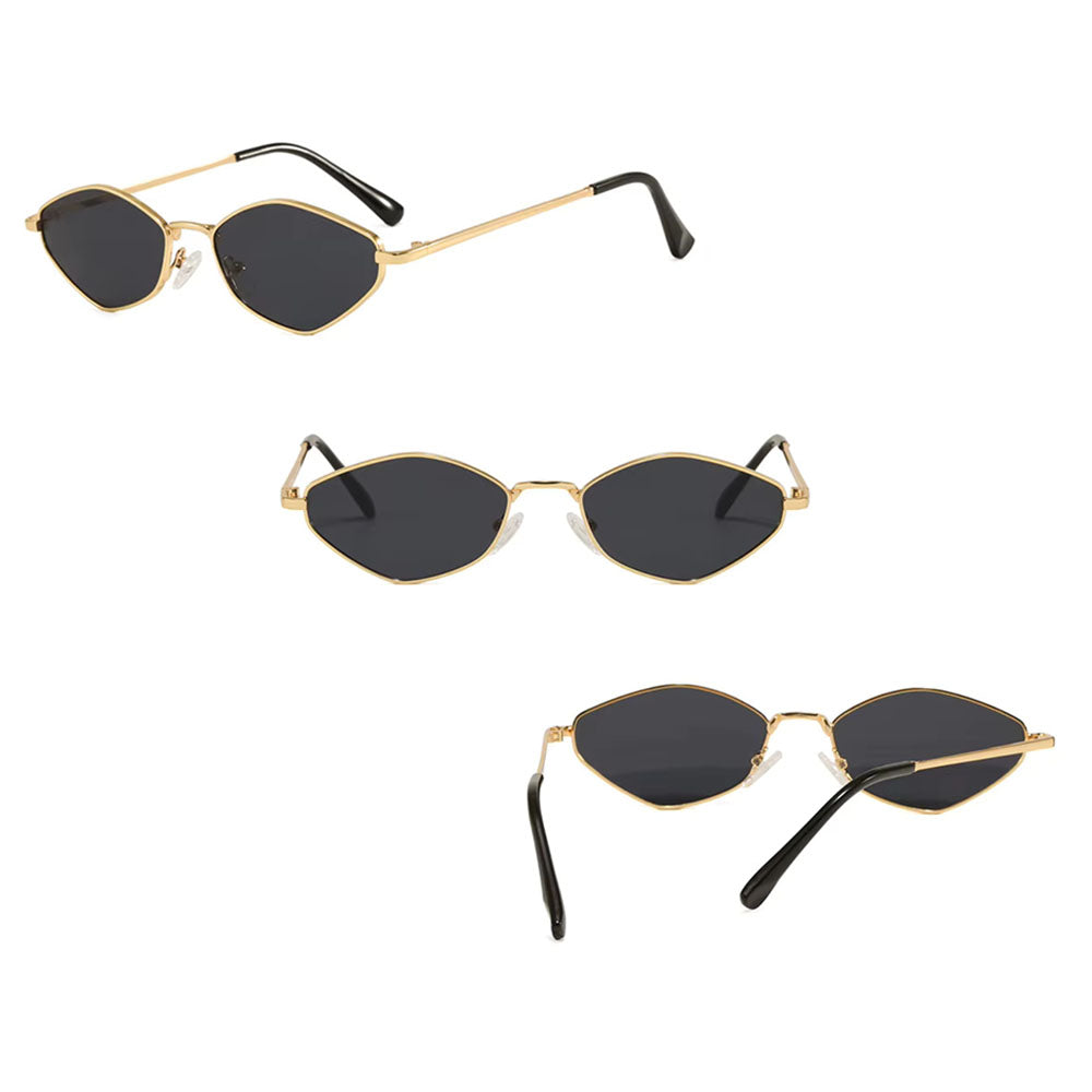 Women's Techsuit 6206 Sunglasses, Gold Black