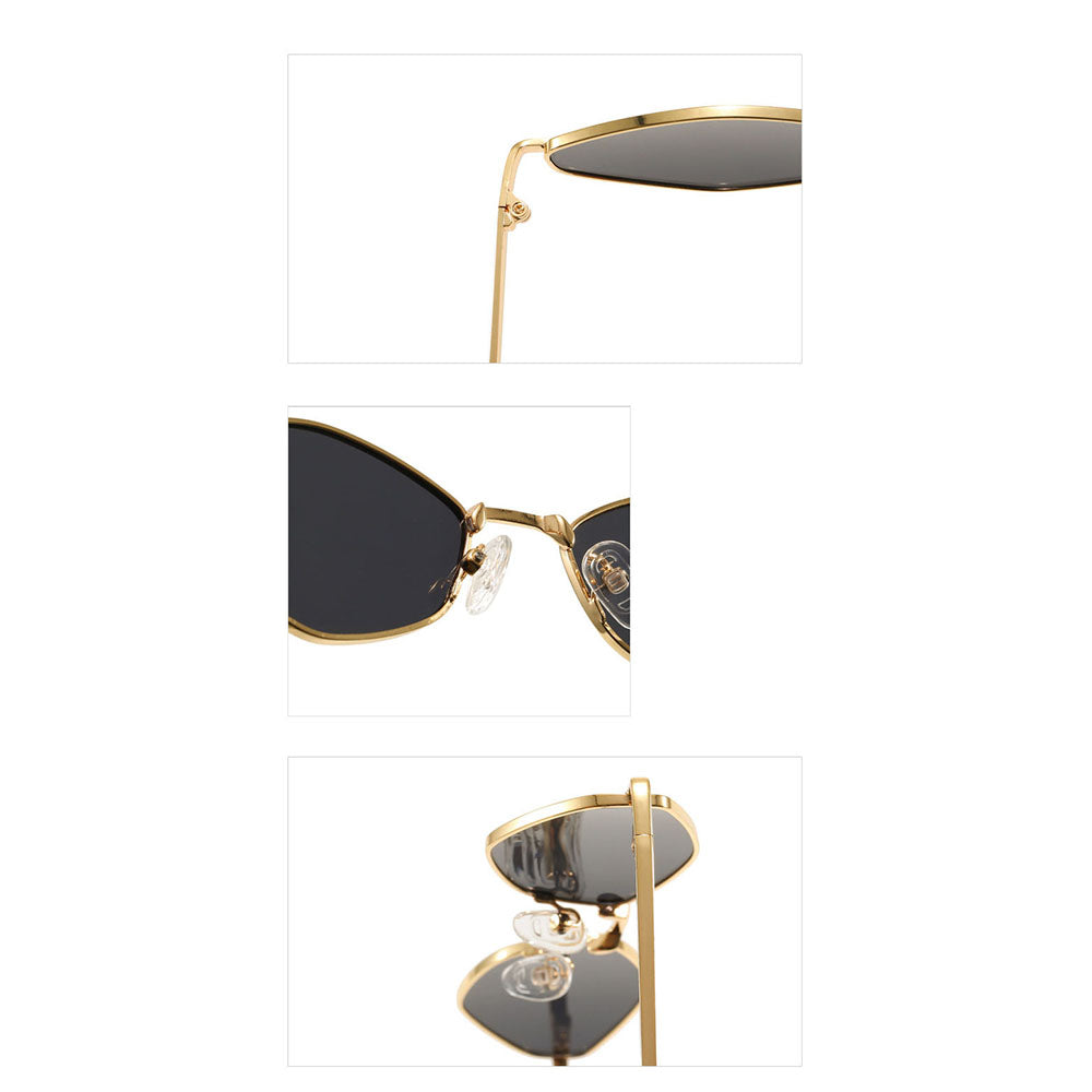 Women's Techsuit 6206 Sunglasses, Gold Black