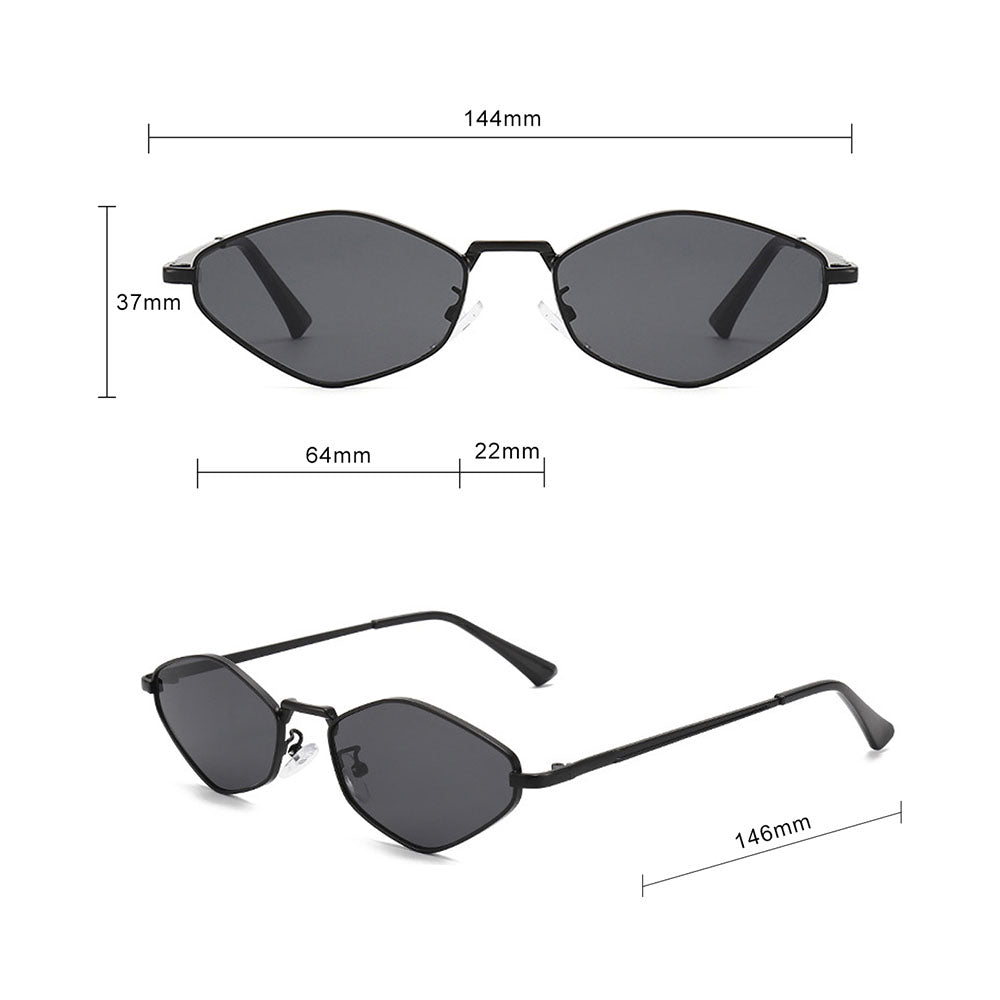 Women's Techsuit 6206 Sunglasses, Gold Black