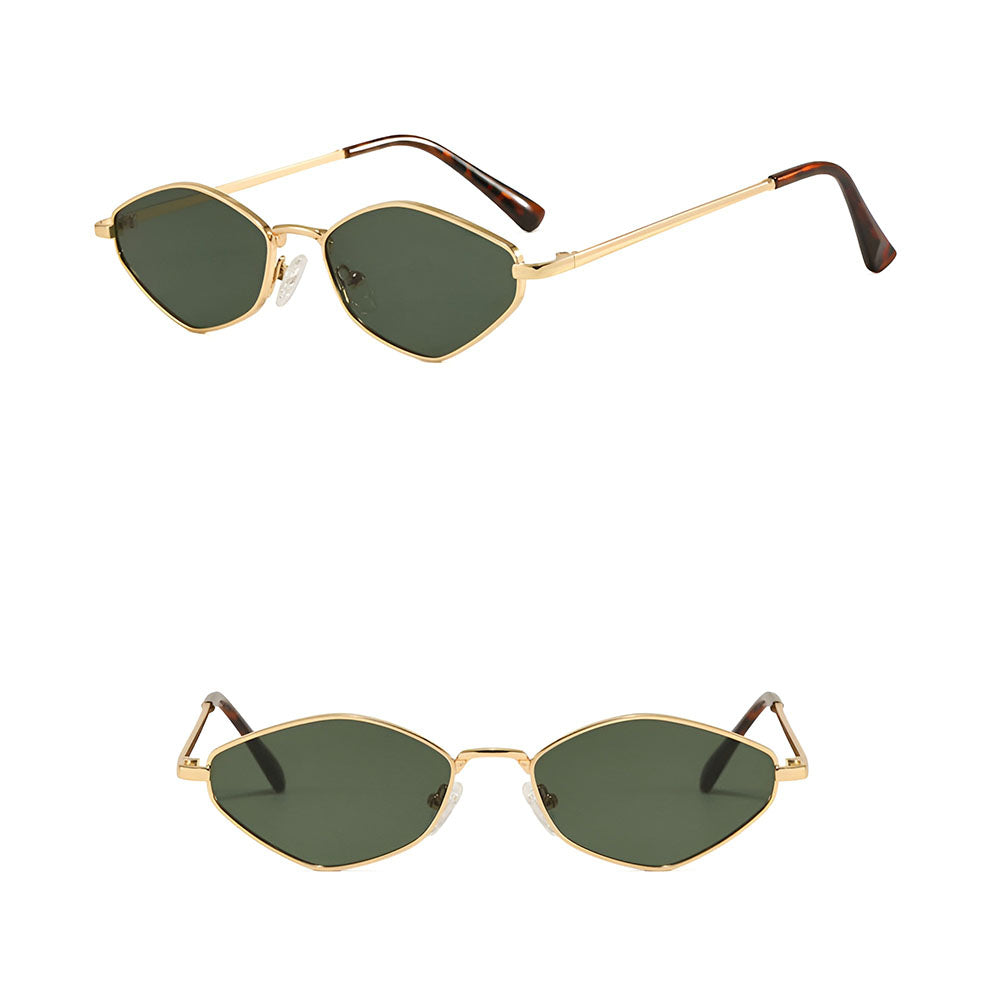 Techsuit 6206 Women's Sunglasses, Gold Green