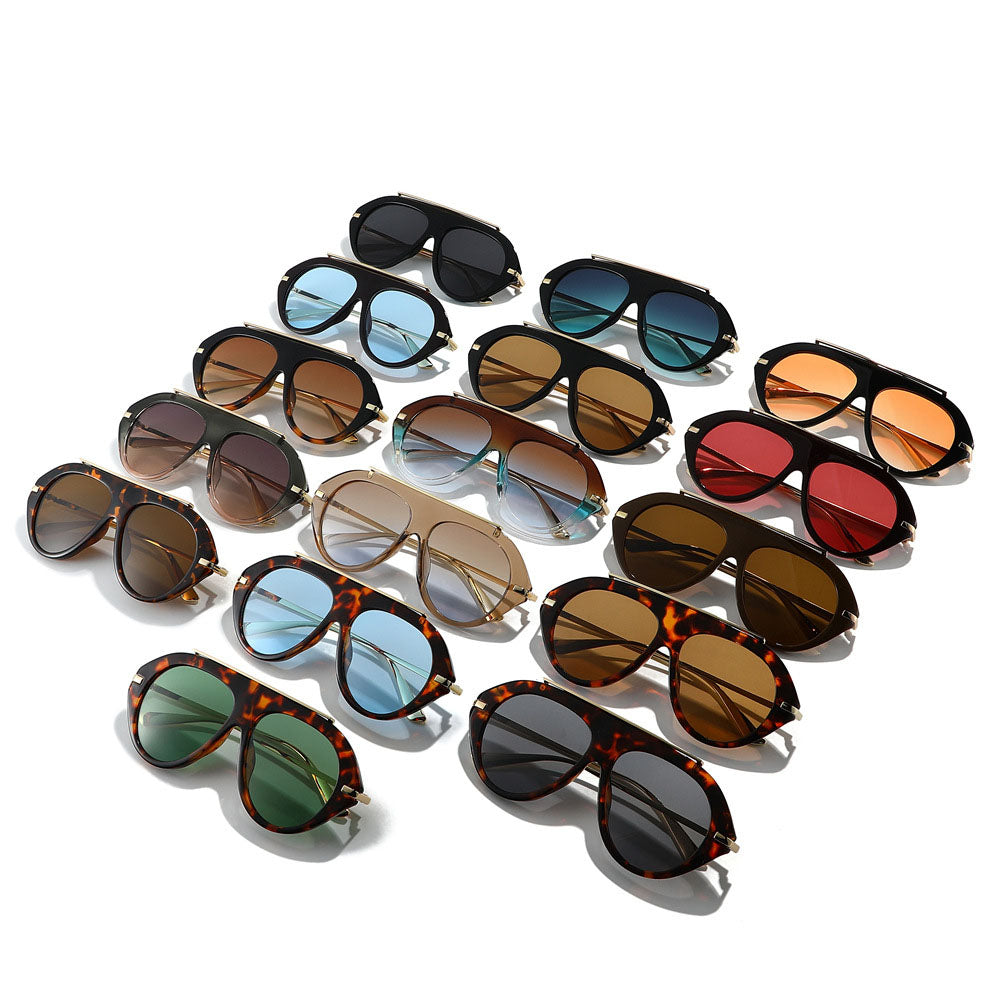 Techsuit 8092 Women's Sunglasses, Black Brown