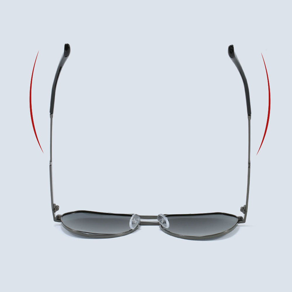 Unisex Techsuit 8622 Sunglasses, Polarized, UV Protection, Dark Gray