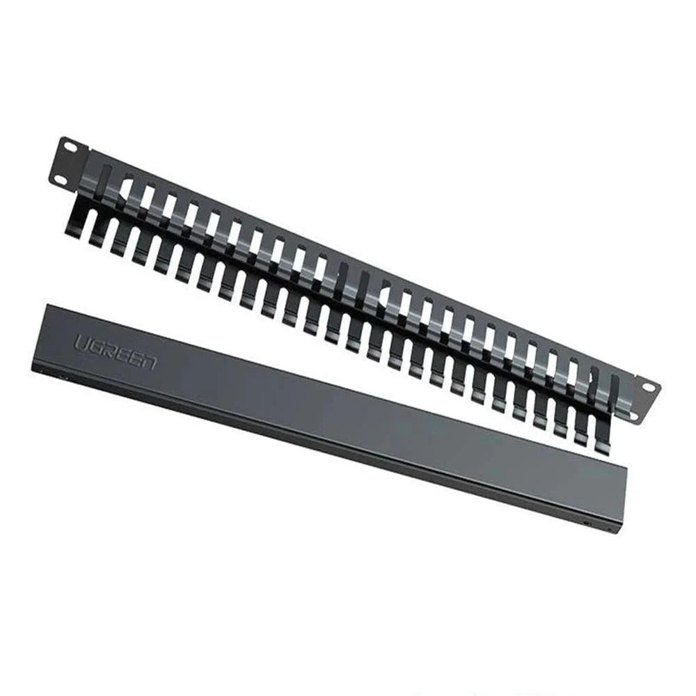 UGREEN NW128 Cable Organizer, 24 Holes, Black