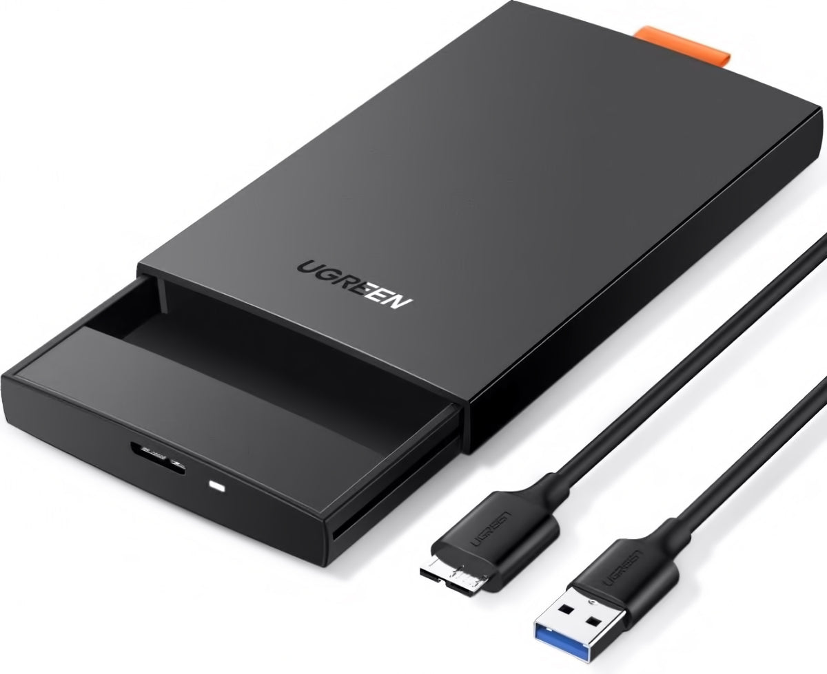 UGREEN CM237 Rack for HDD / SSD SATA 2.5inch, USB 3.0, Black
