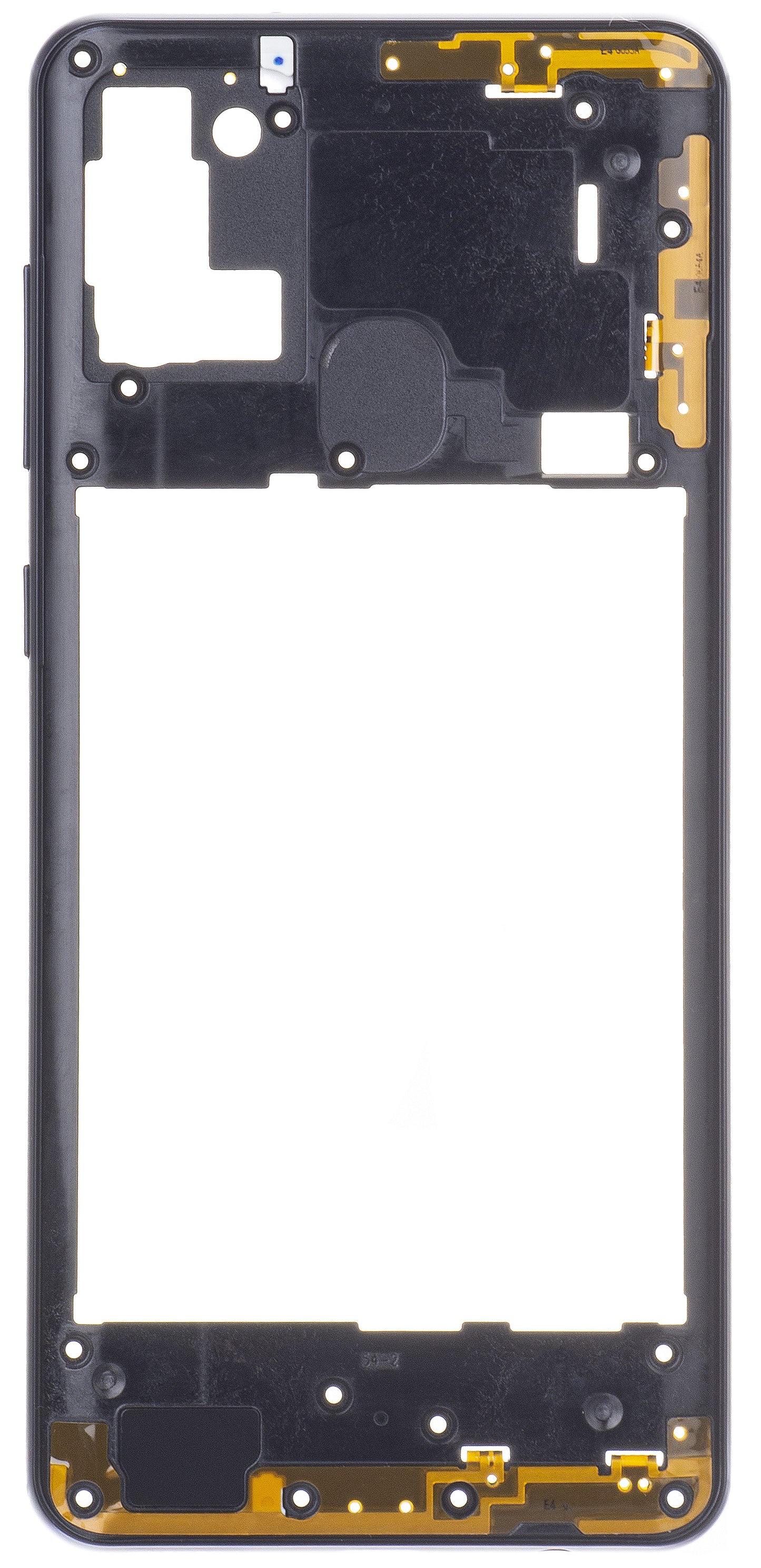 Middle Housing Samsung Galaxy A21s A217, Black