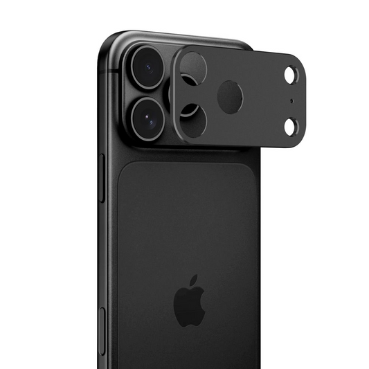 Tech-Protect Camalloy Fit+ Rear Camera Protection Frame for Apple iPhone 18 Pro, Aluminum, Black