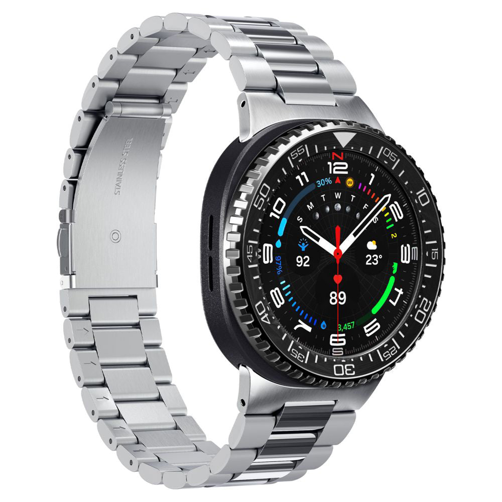 Spigen Tune Pro Diver Protection Frame for Samsung Galaxy Watch8 Classic, Black
