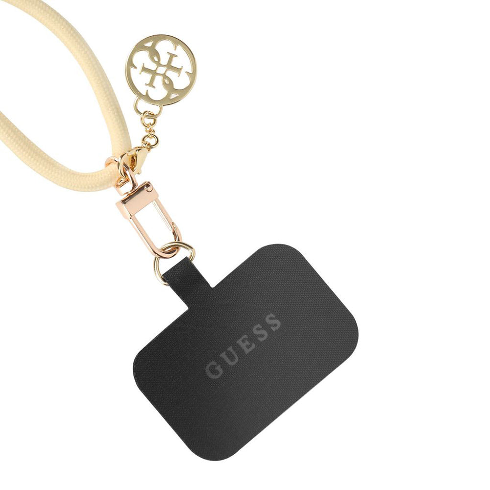 Guess CBDY 4G Charm Phone Lanyard, Beige