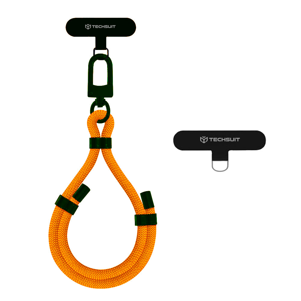 Techsuit Phone Lanyard RWS1-03, Orange
