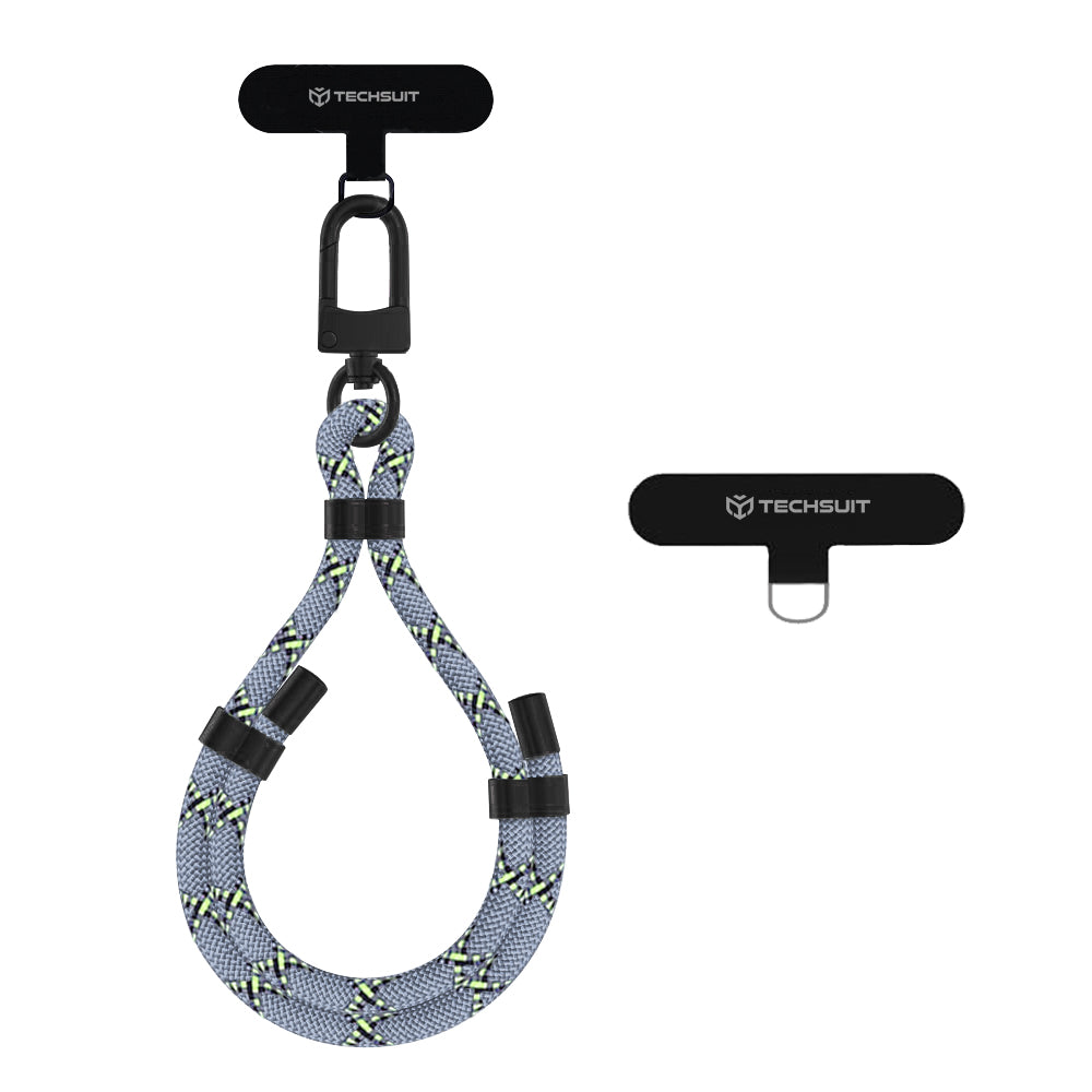 Techsuit Phone Lanyard RWS1-12, Gray Green