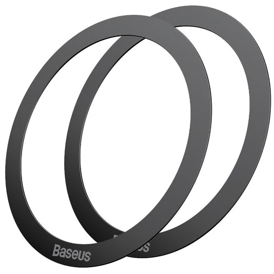 Metallic Sticker Baseus Halo Series, Set 2 pieces, Black PCCH000001