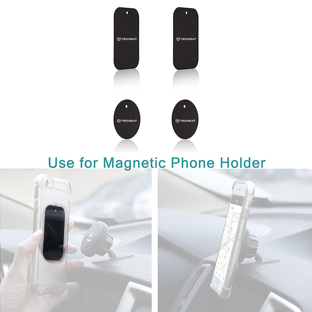 Metallic Techsuit MP04 4in1 Sticker, Black