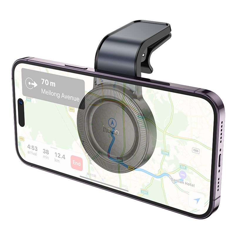 Magnetic Car Holder HOCO H59, Universal, Black