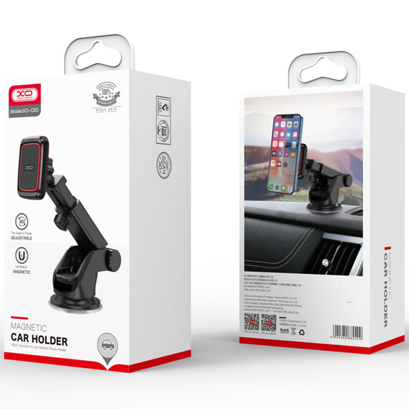 Magnetic Car Holder XO Design C83, Universal, Black