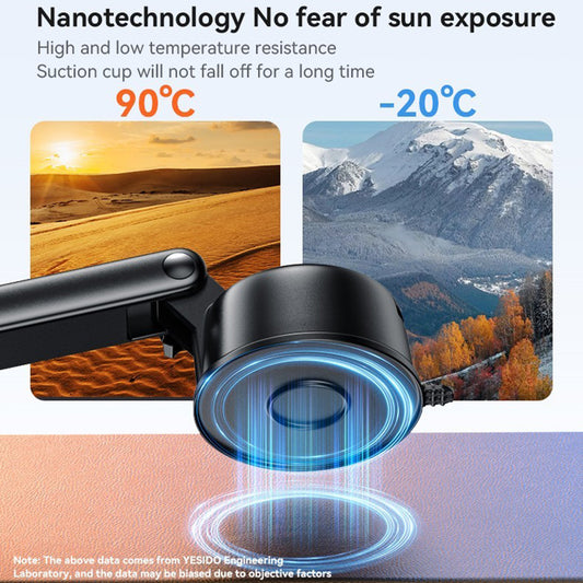 Yesido C266 Universal Magnetic Car Holder, Black