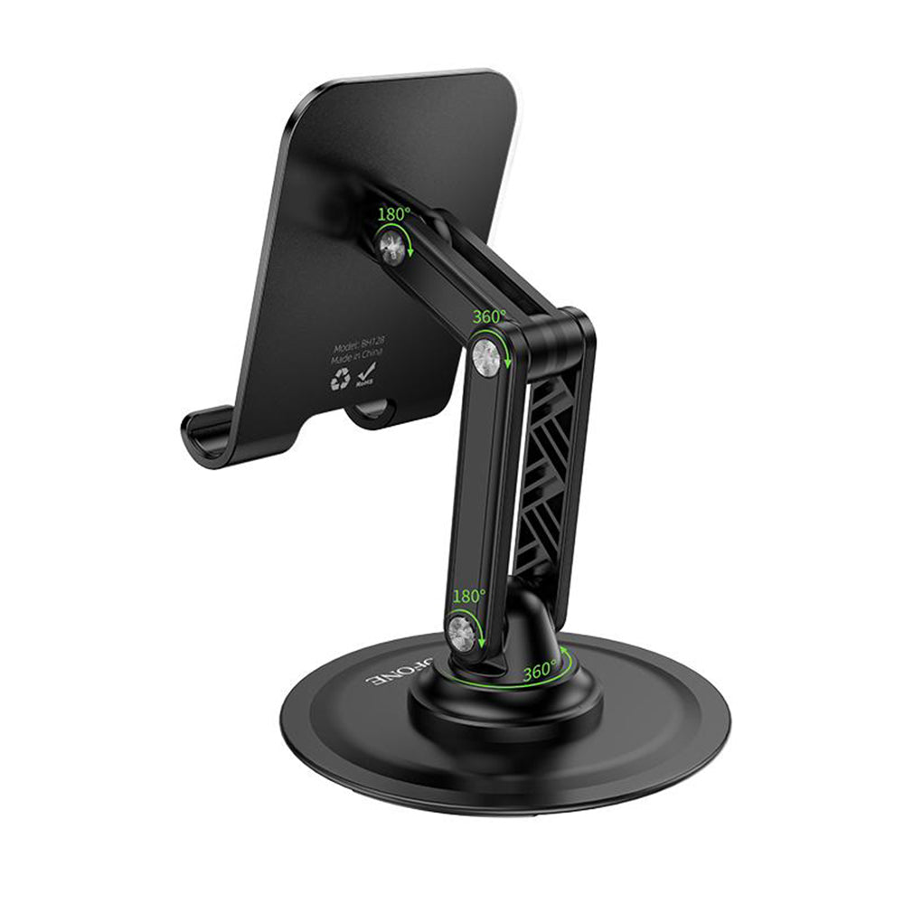 Borofone BH128 Admirado Desk Stand, 4.5inch - 7inch, Black