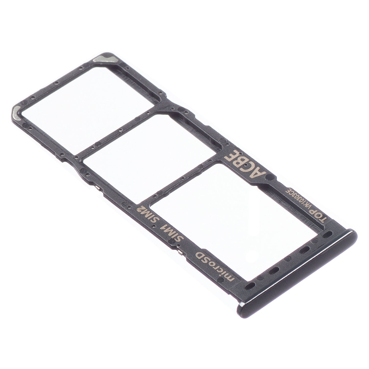 SIM holder - Samsung Galaxy A32 A325, Black, Service Pack GH98-46409A