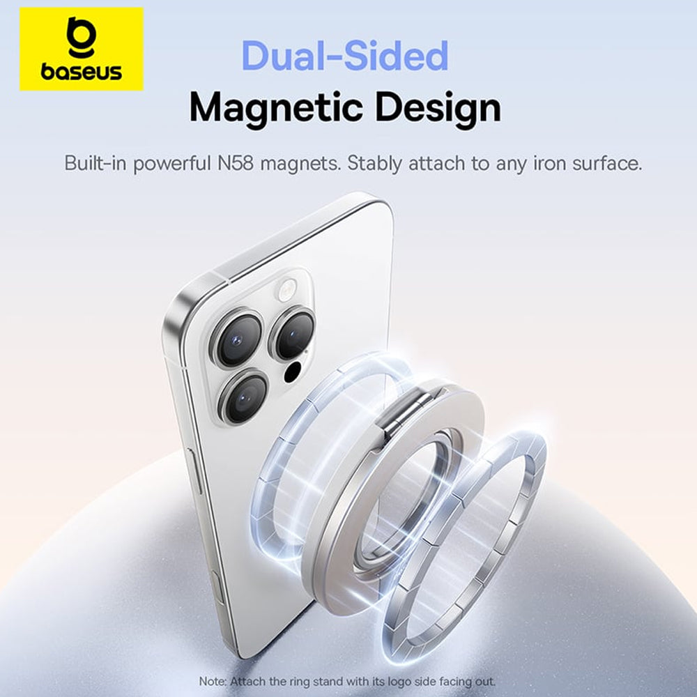 Baseus MagPro 3 Universal Ring Holder, White S0TY002131