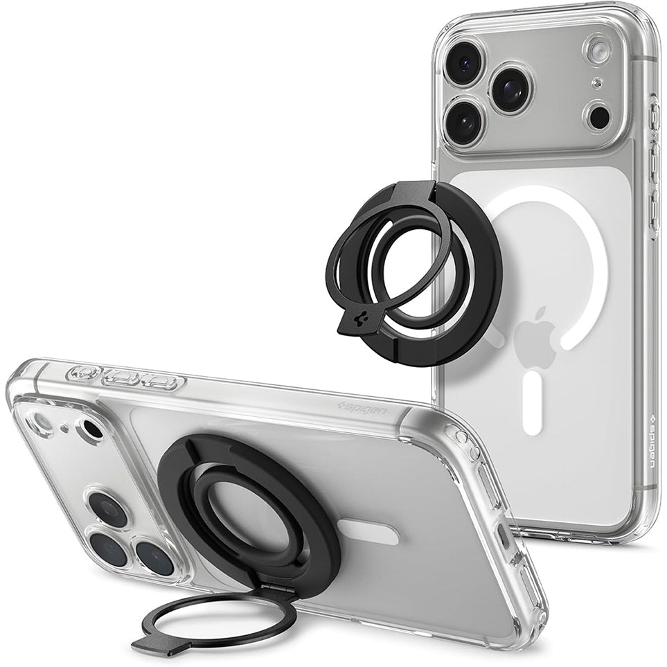 Spigen Dual Pop Mag S Ring Holder, Universal, Black AMP11735