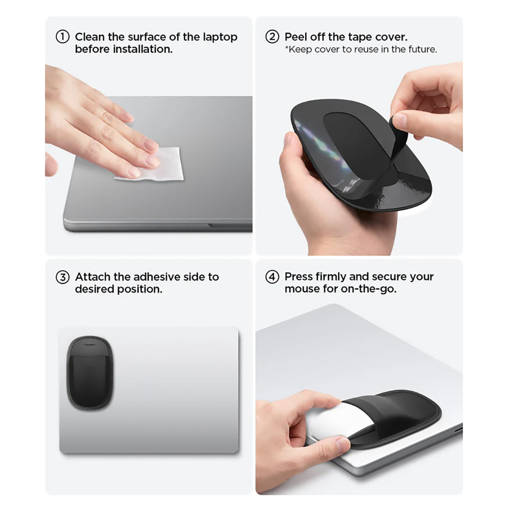 Spigen Mouse Holder LD220, Black APP11227