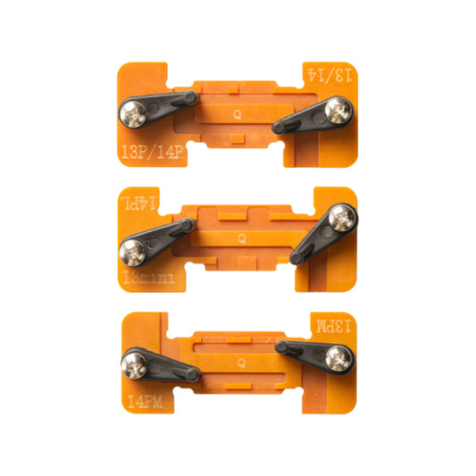 QIANLI Battery Weld Terminal Battery Holder for Apple iPhone 13 - 14 series, 3in1