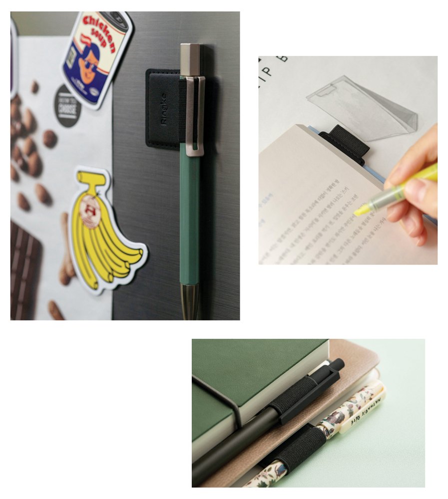 Ringke Touch Pen Holder, Black