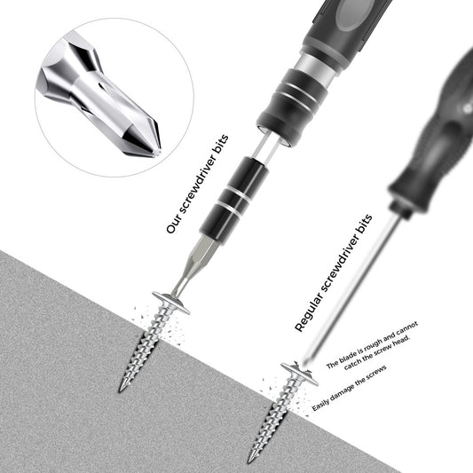 King'sdun KS-840059 Screwdriver, 48in1, Gray