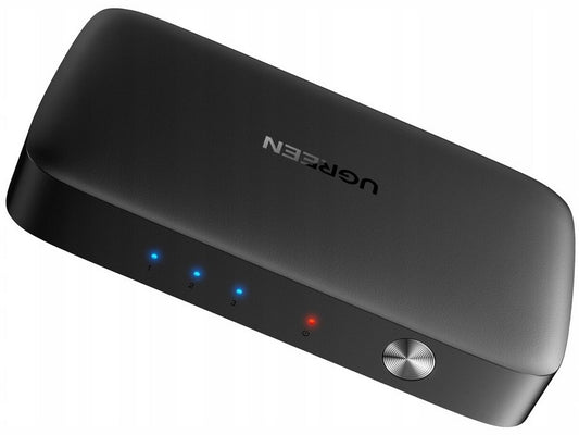 Video Switch UGREEN CM332, 3 x HDMI - HDMI, Black