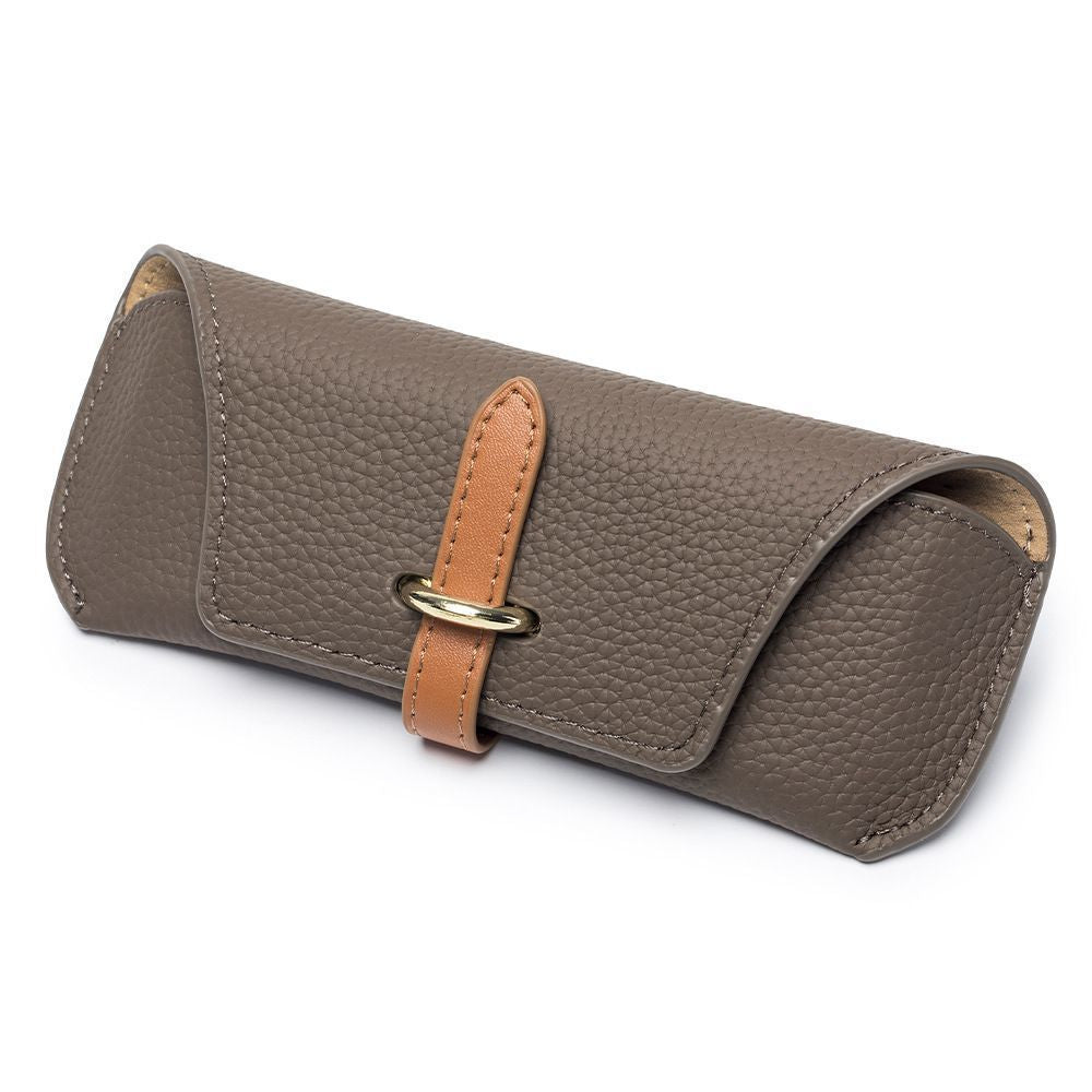 Techsuit ETL3 Glasses Case, 170mm x 65mm x 20mm, Brown