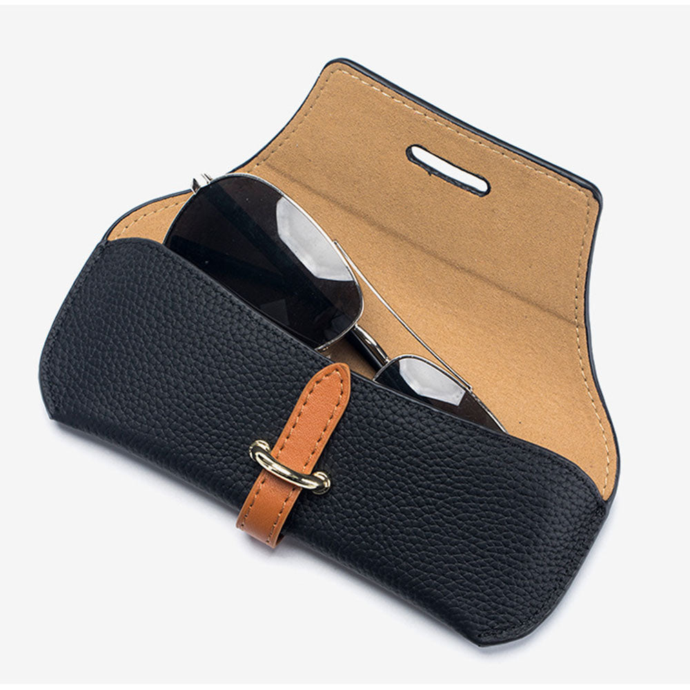 Techsuit ETL3 Glasses Case, 170mm x 65mm x 20mm, Brown