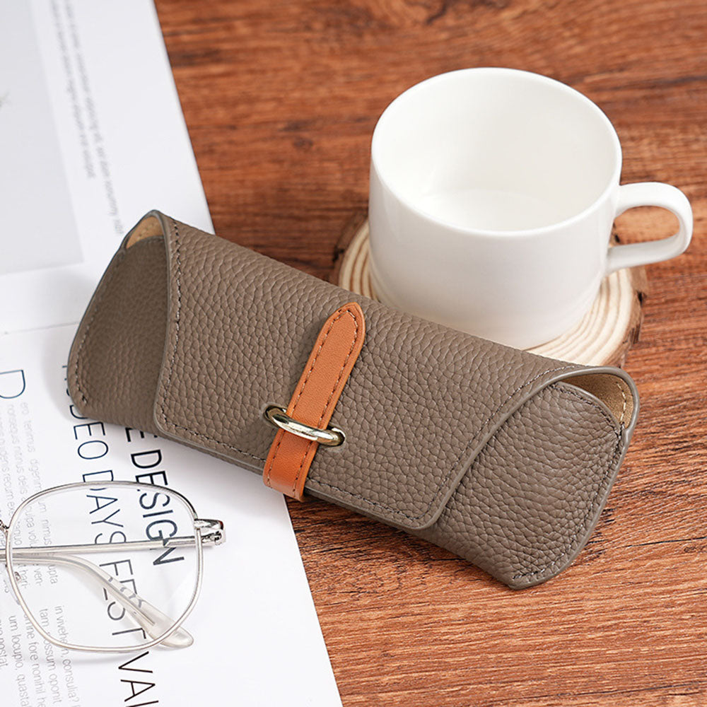 Techsuit ETL3 Glasses Case, 170mm x 65mm x 20mm, Brown