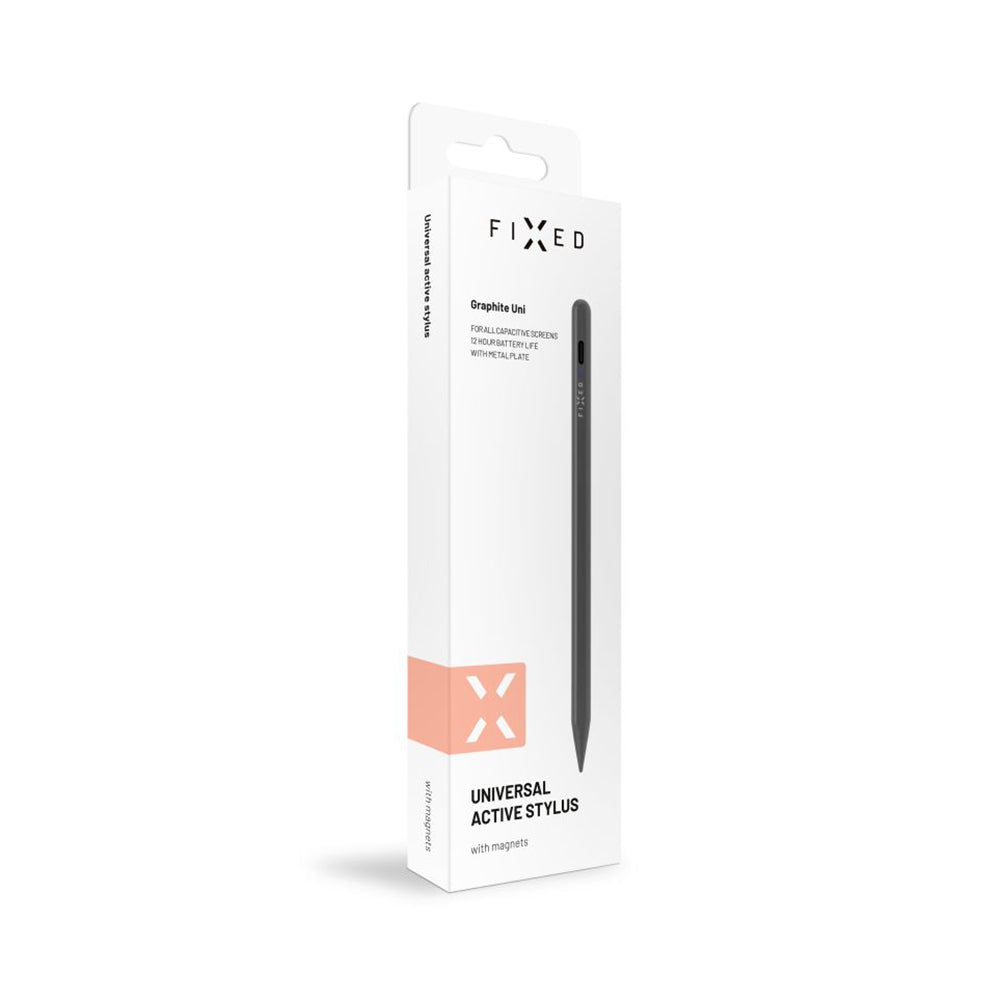 Touch Pen Fixed Graphite Uni, Grey