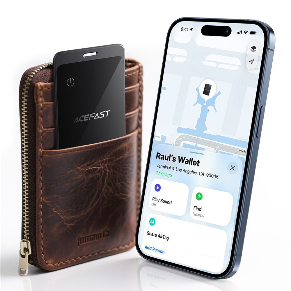 Acefast SmartTag S3 for iOS Series, Gray