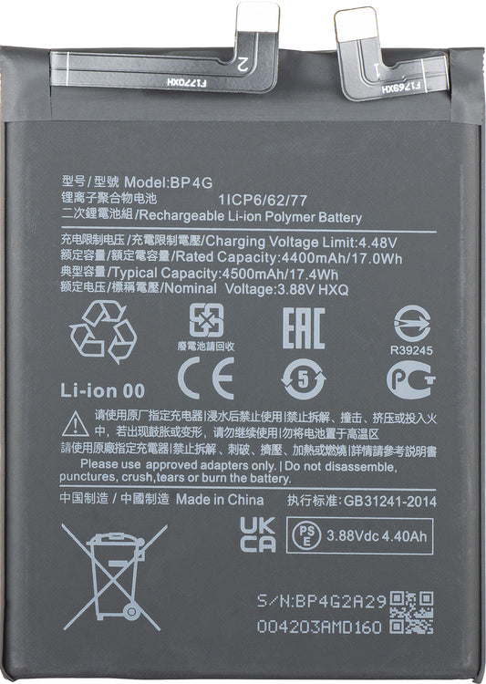 Battery for Xiaomi 13, BP4G
