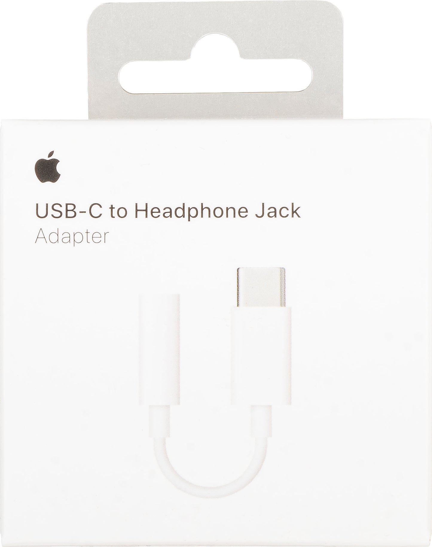 USB-C to 3.5mm Apple Audio Adapter, White MU7E2AM/A