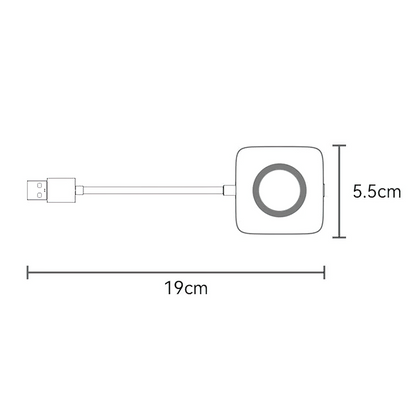 Yesido KM23 Wireless Carplay Adapter for Apple iPhone Series