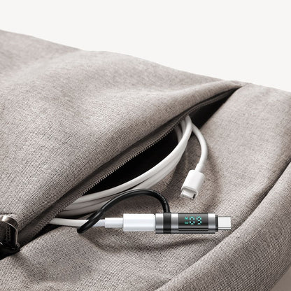 Data and Charging Adapter Lightning - USB-C McDodo OT-0180 Pigeon Display, Black