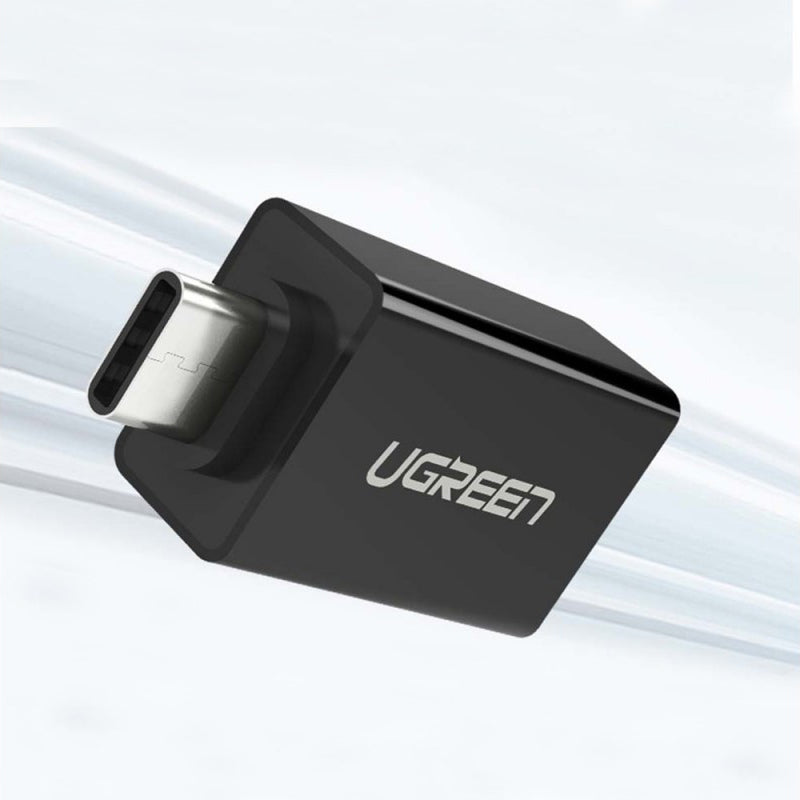 OTG USB-C to USB-A Adapter UGREEN US173, Black