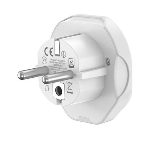 Network Adapter XO Design WL23 US / UK / AU / AU / FI / CN - Europe, White