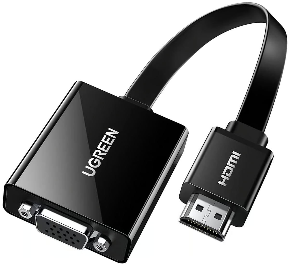 UGREEN CM611 Video Adapter (90813), HDMI - VGA, 1080P, Black