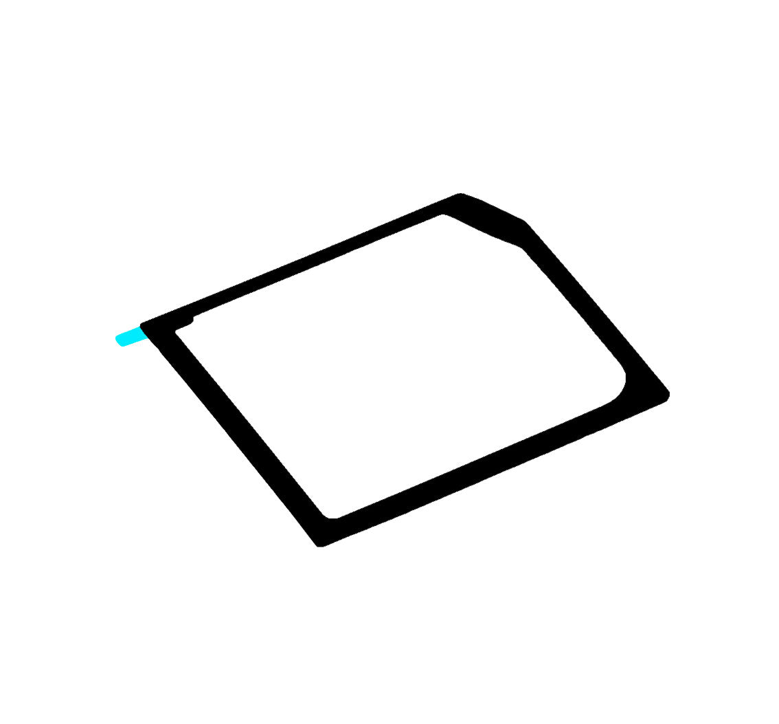 Huawei Mate X7 Speaker Adhesive, Service Pack 51630NED